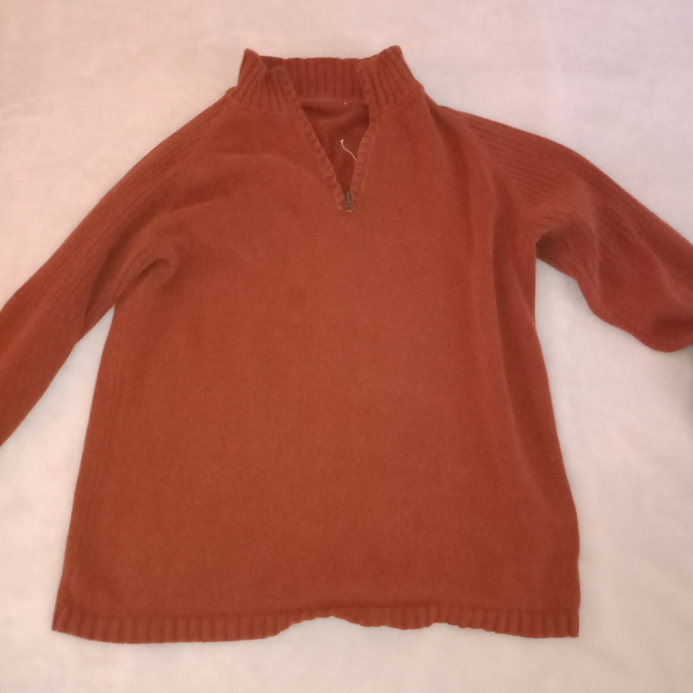 Orange sweater